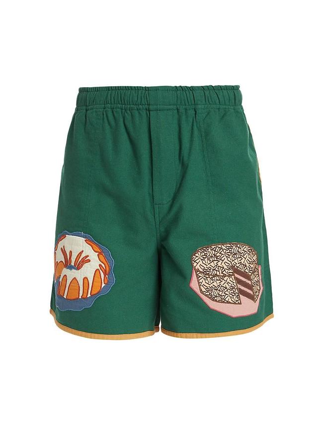 Mens Dessert Applique Shorts Product Image