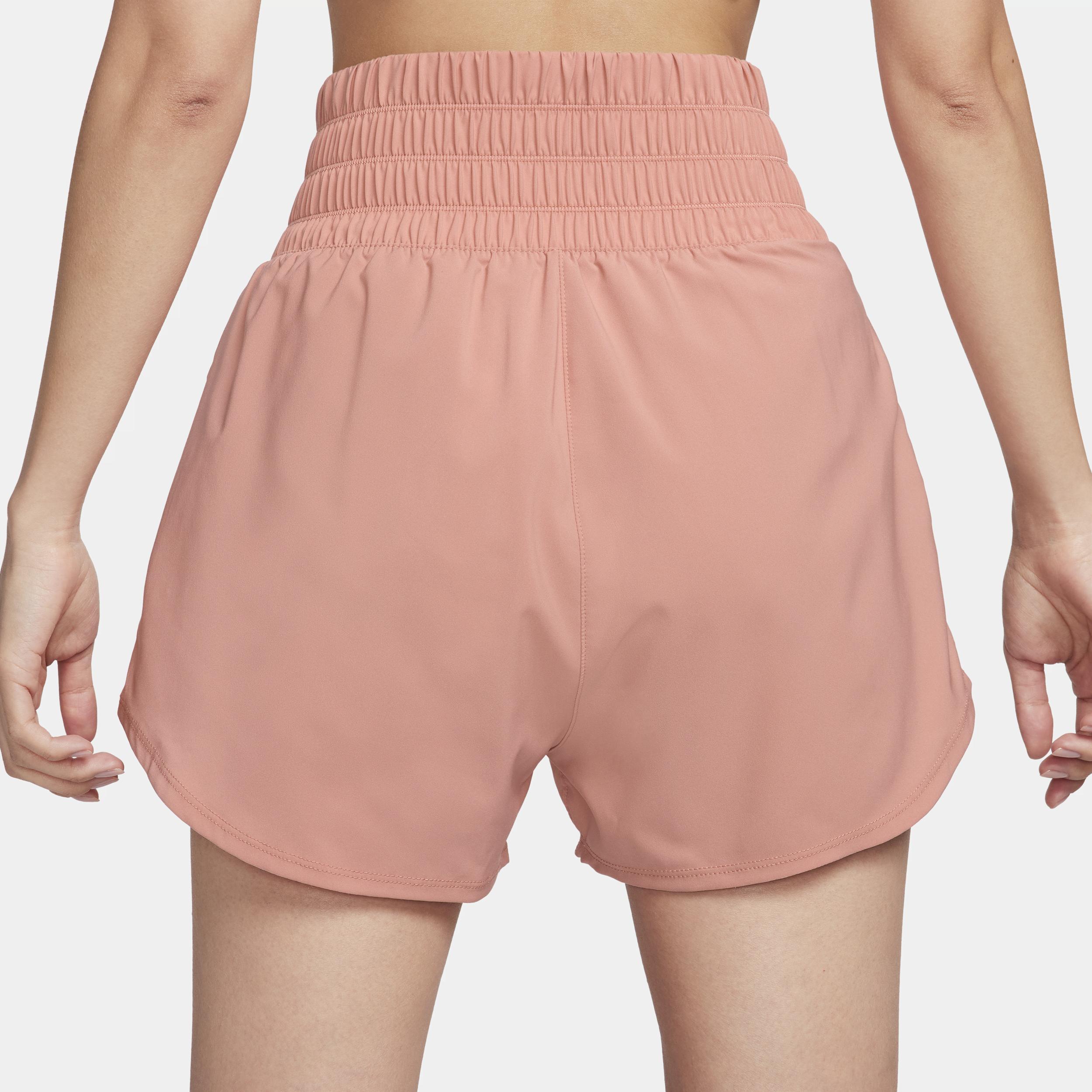 Nike Women's One Dri-FIT Ultra High-Waisted 3" Brief-Lined Shorts Product Image