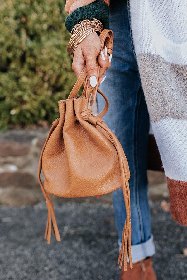 All About It Bucket Bag In Brown Product Image