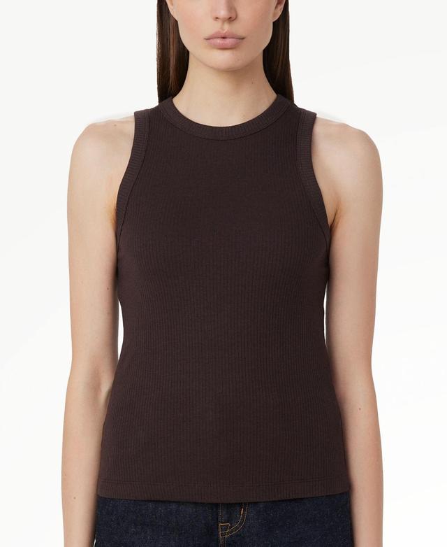 Frank and Oak Womens Ribbed Racerback Tank Top Product Image