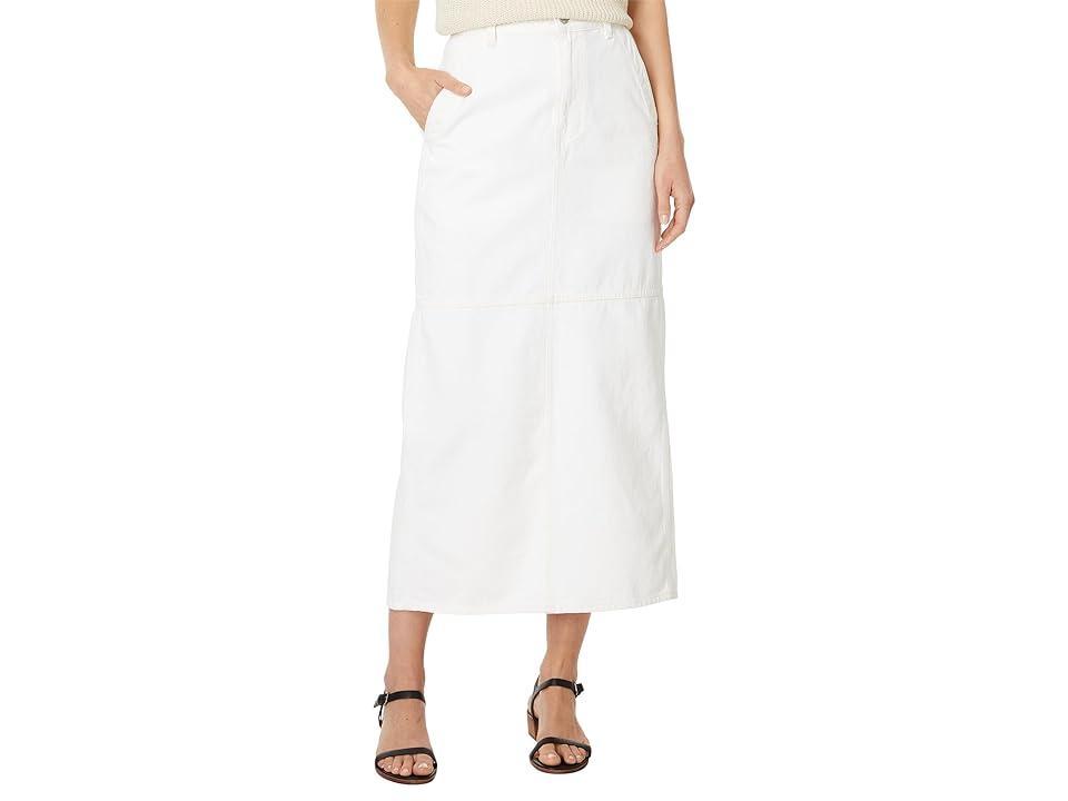 Madewell Denim Carpenter Maxi Skirt in Tile (Tile ) Women's Skirt Product Image