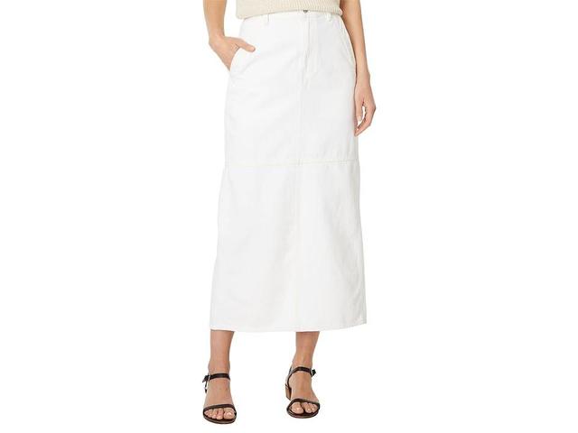 Madewell Denim Carpenter Maxi Skirt in Tile (Tile ) Women's Skirt Product Image