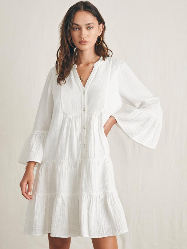 Dream Cotton Gauze Kasey Dress - White Female Product Image