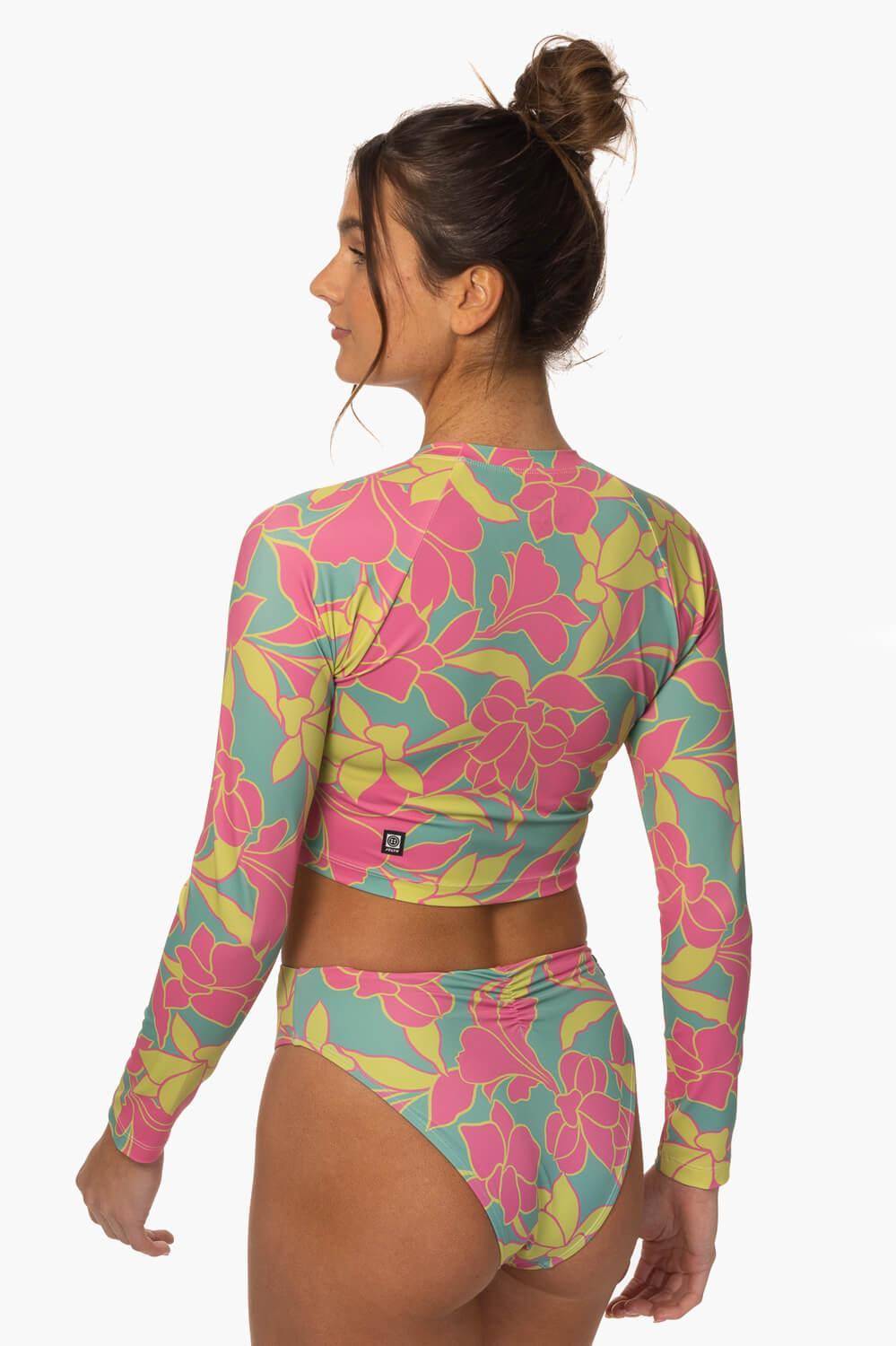 Sale Moana Long Sleeved Crop Rashie Product Image