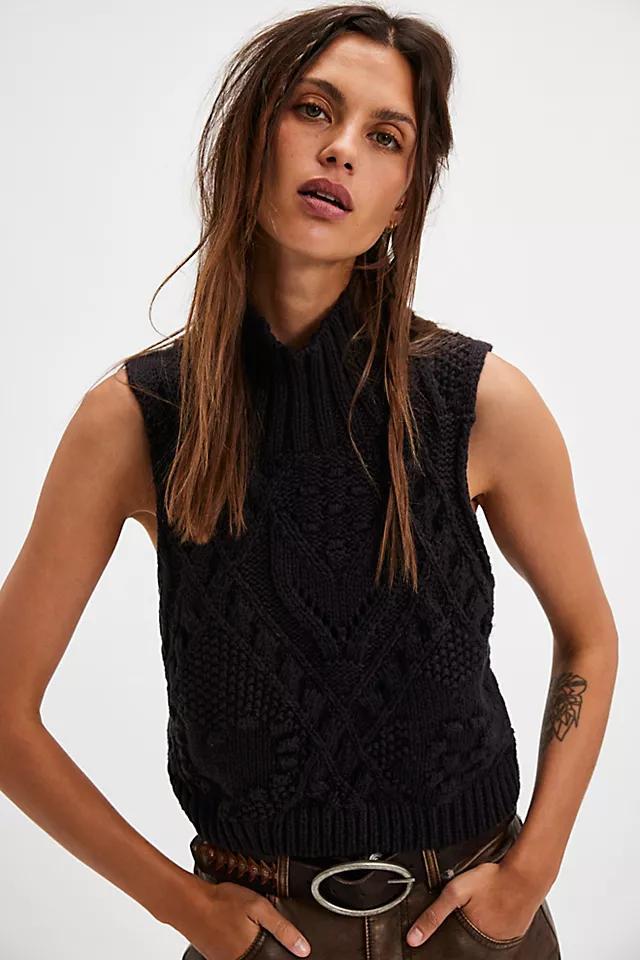 Sasha Turtleneck Vest Product Image