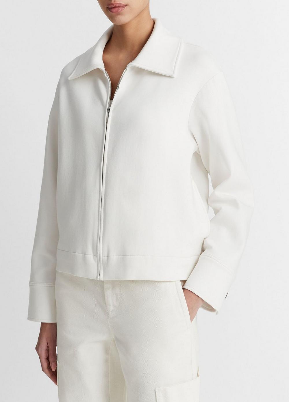 Zip-Up Collared Jacket Product Image