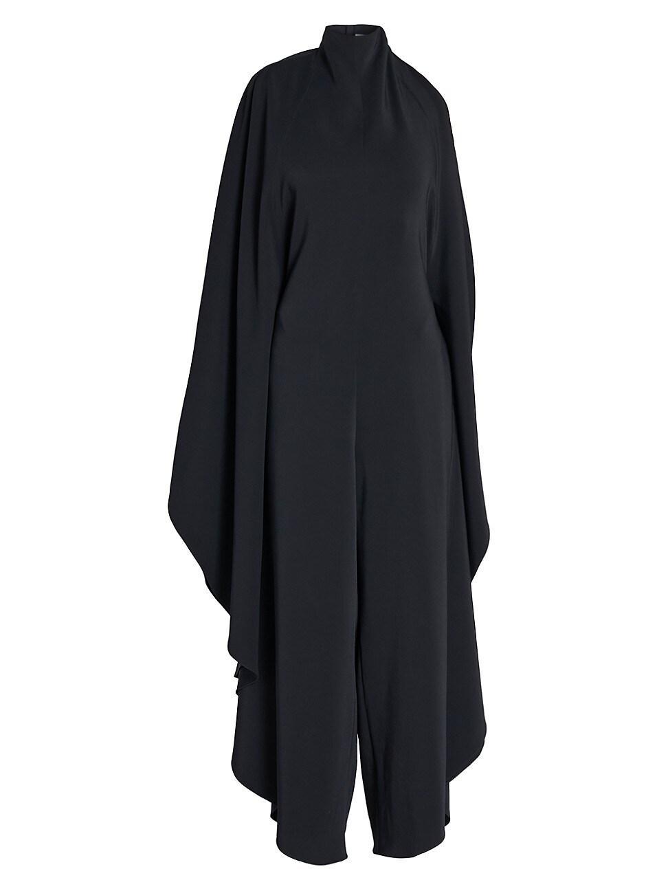 Womens Petale Draped Wool Jumpsuit product image