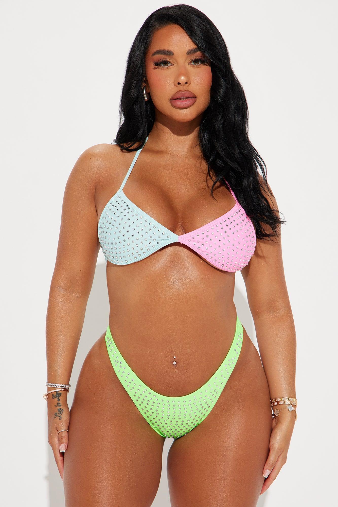 Keira Crystal 2 Piece Bikini - Multi Color Product Image