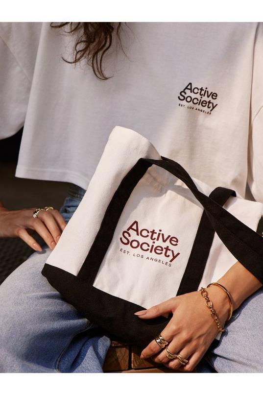 Active Society Colour Block Tote Bag Product Image