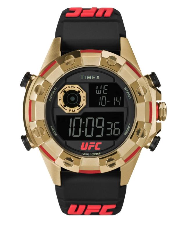 Timex Ufc Mens Kick Digital Black Polyurethane Watch, 49mm Product Image