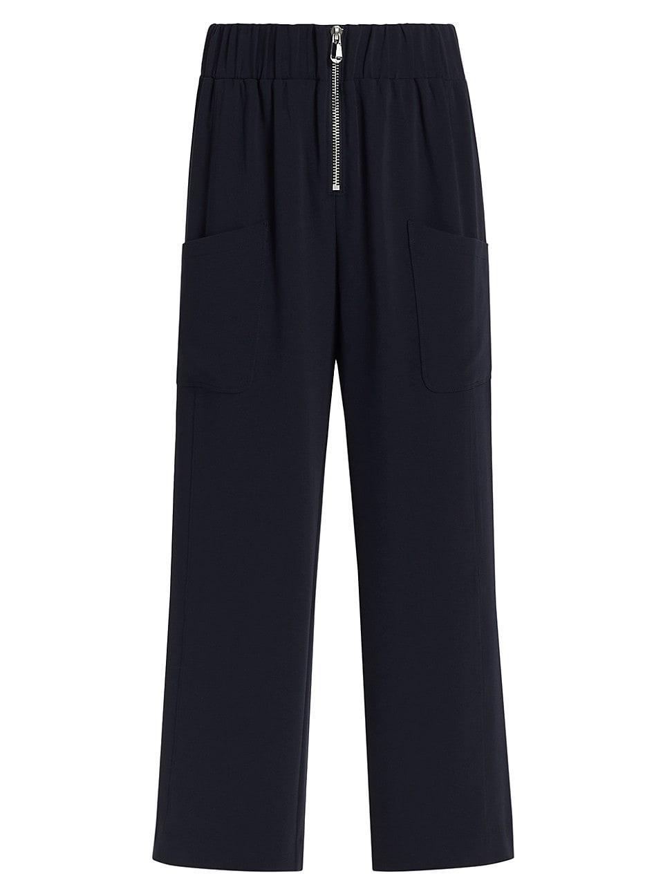 Womens Austine Twill Crop Pants Product Image