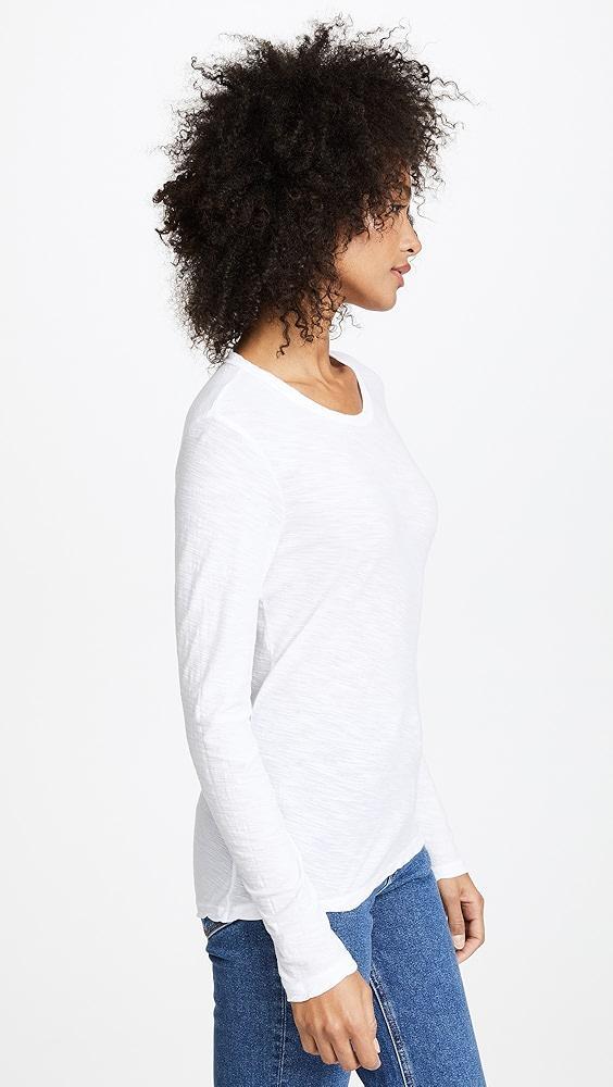 James Perse Long Sleeve Slub Crew Tee | Shopbop Product Image