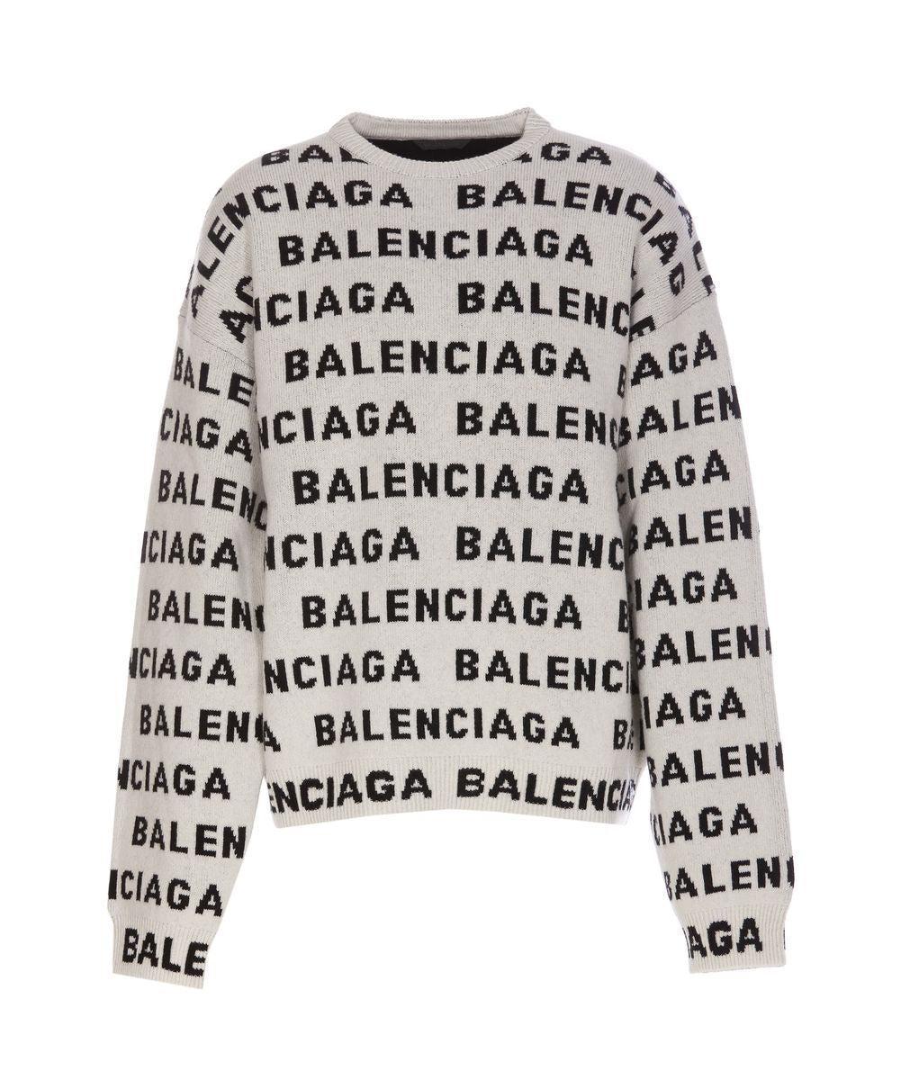 BALENCIAGA Sweaters In White Product Image