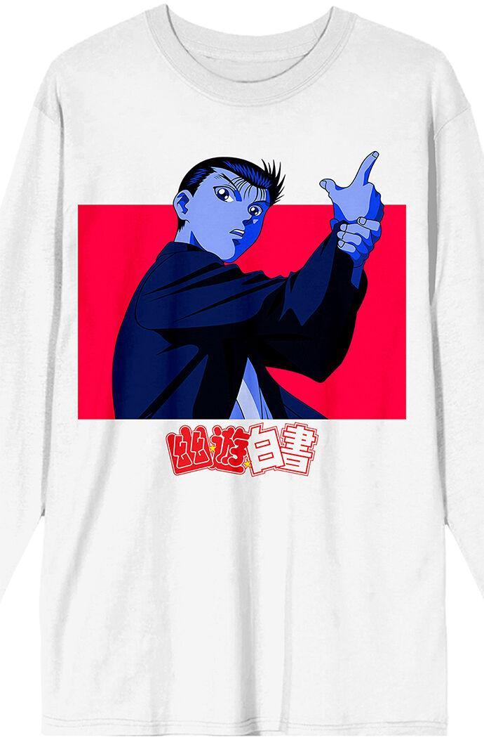 Men's Yu Yu Hakusho Anime Long Sleeve T-Shirt Product Image