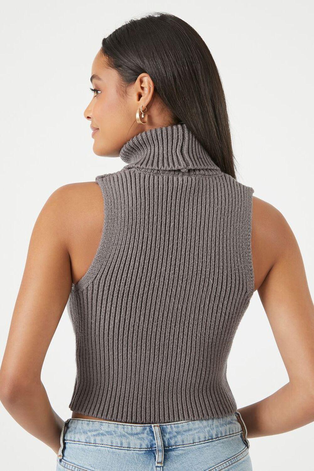 Sweater-Knit Turtleneck Crop Top | Forever 21 Product Image