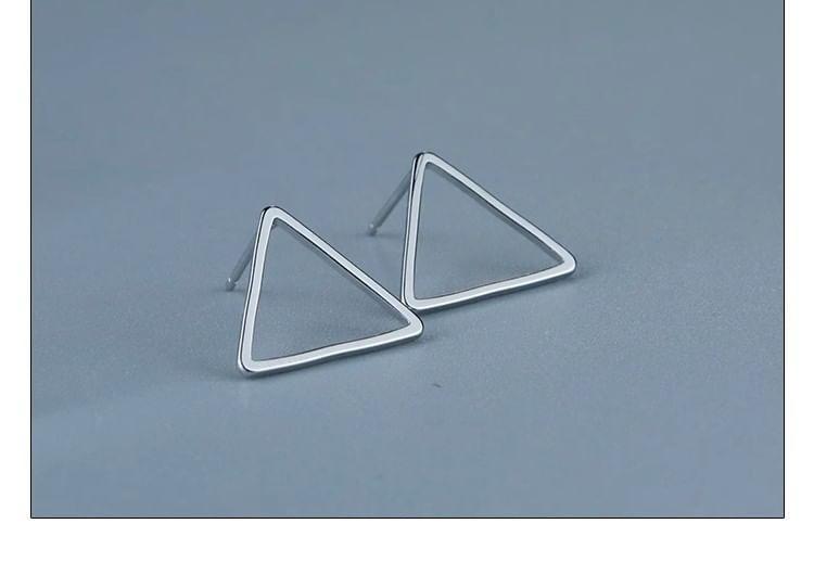 Geometric Alloy Stud Earring Product Image