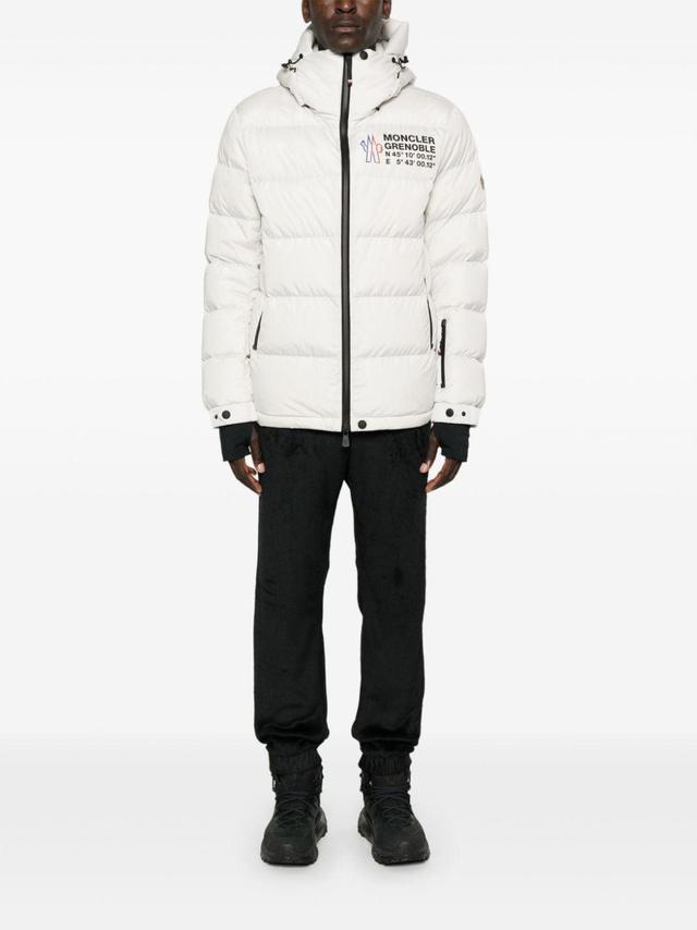 MONCLER Grenoble Isorno Down Puffer Jacket In White Product Image