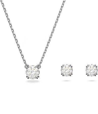 Swarovski Constella Necklace & Stud Earrings Set Product Image