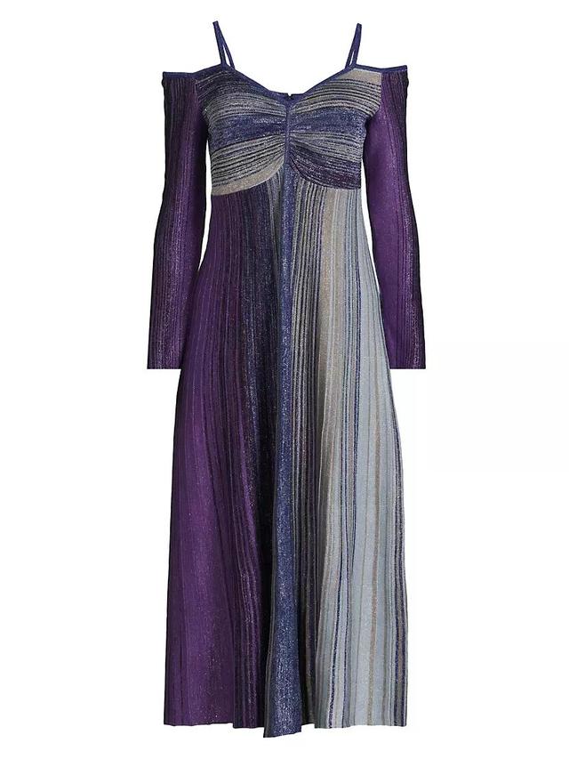 Lurex Knit Maxi Dress Product Image