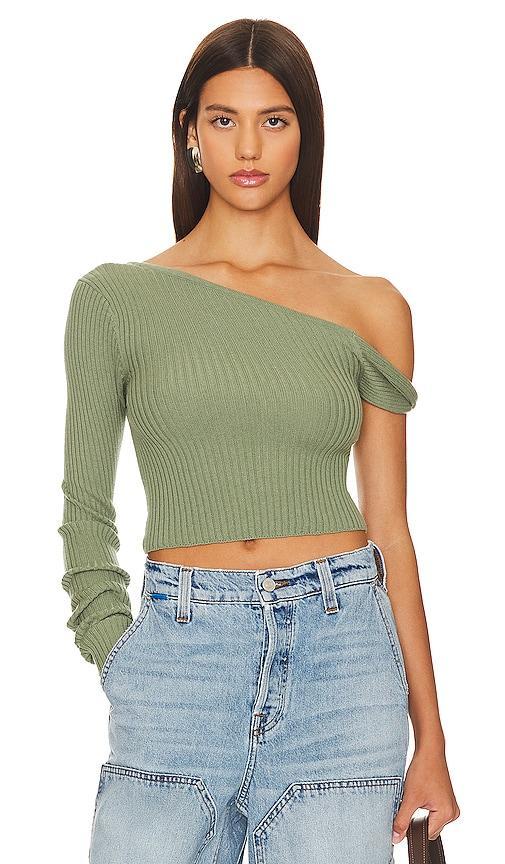 Shae Sleeve Twist Sweater Product Image