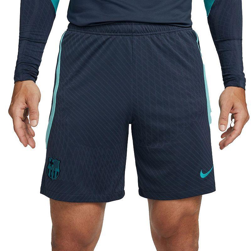 Mens Nike Navy Barcelona 2023/24 Strike Performance Shorts Bar Blue Product Image