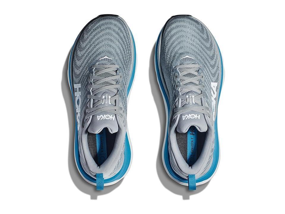 HOKA Gaviota 5 Mens Grey Running Product Image