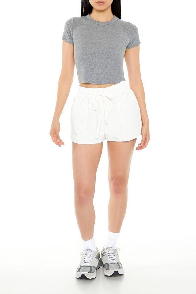 Drawstring Pull-On Shorts | Forever 21 Product Image