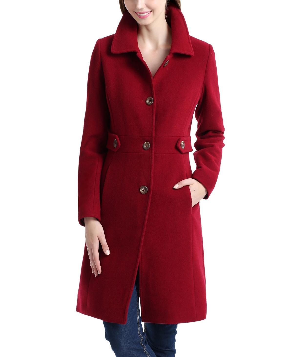 Womens Heather Wool Walking Coat Product Image