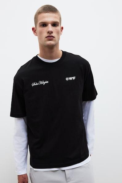 Loose Fit Printed T-shirt Product Image