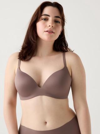 Womens Wireless Bra 3D Hold Brown 30/32 AA A UNIQLO US Product Image