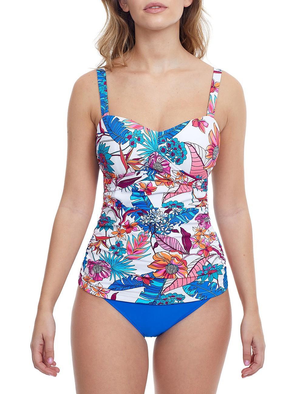 Womens Bohemian Gypsy D-Cup Tankini Product Image