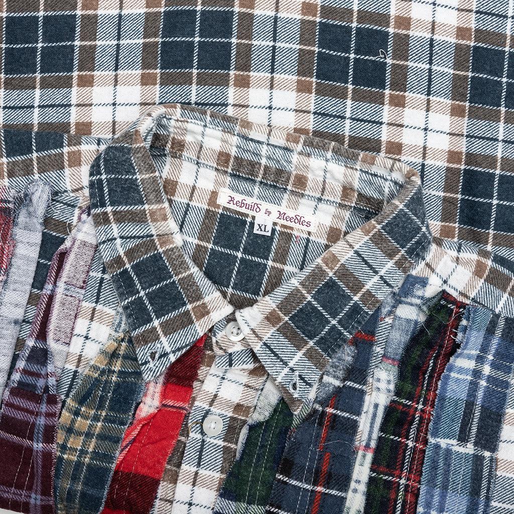 Ribbon Flannel Shirt - Assorted Male Product Image