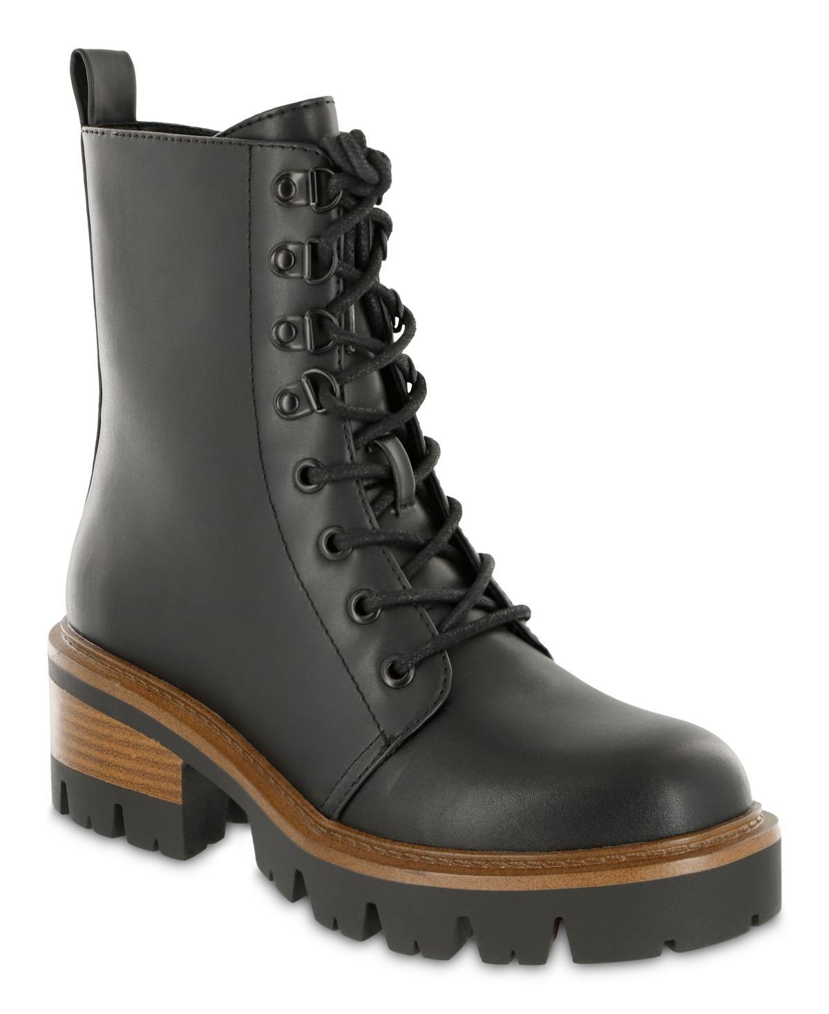 Mia Womens Isaiah Lace-Up Combat Boots Product Image