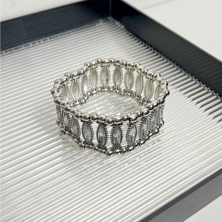 Rhinestone Beaded Bangle Product Image