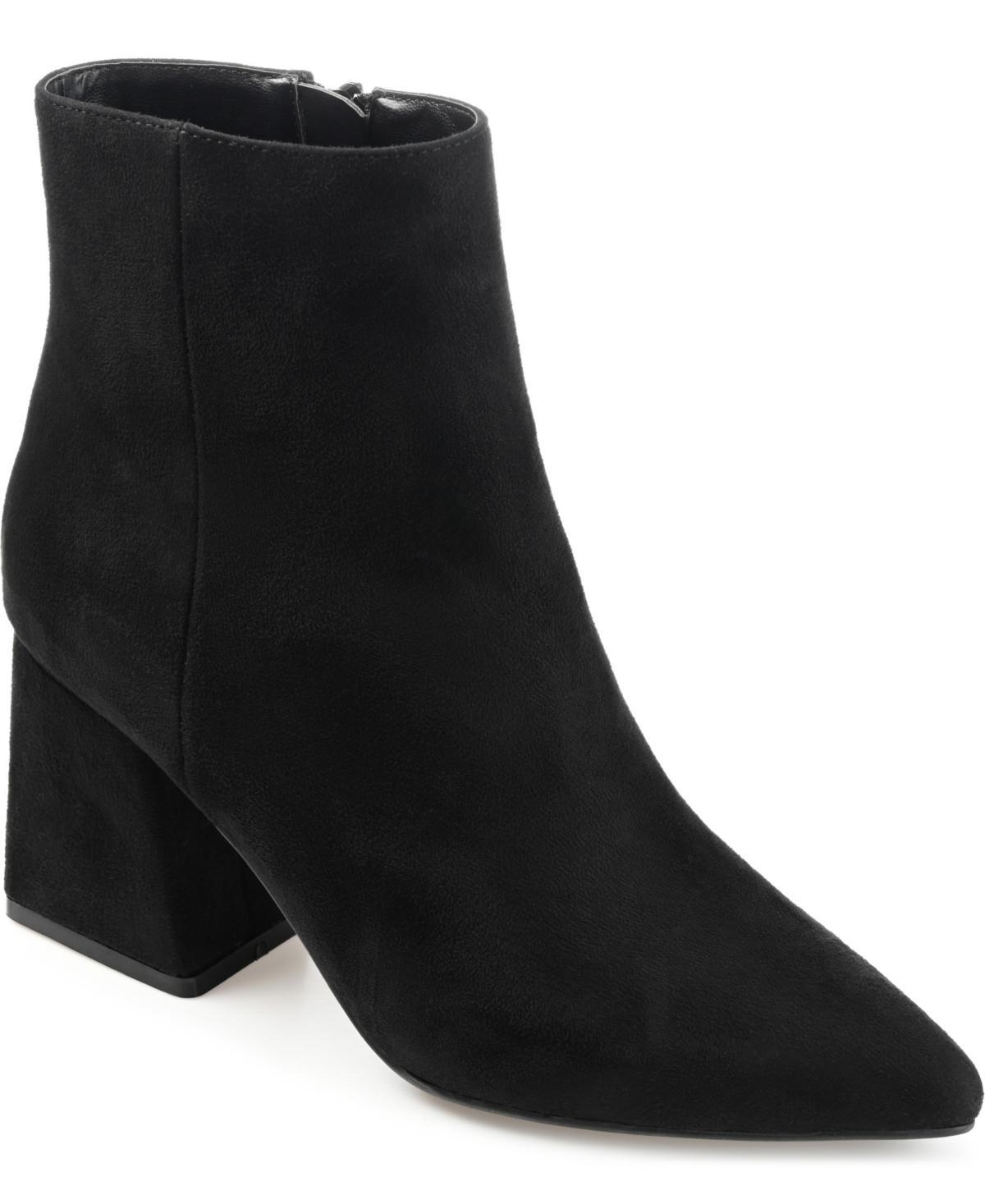 Journee Collection Mylow Tru Comfort Foam Womens Heeled Ankle Boots Product Image