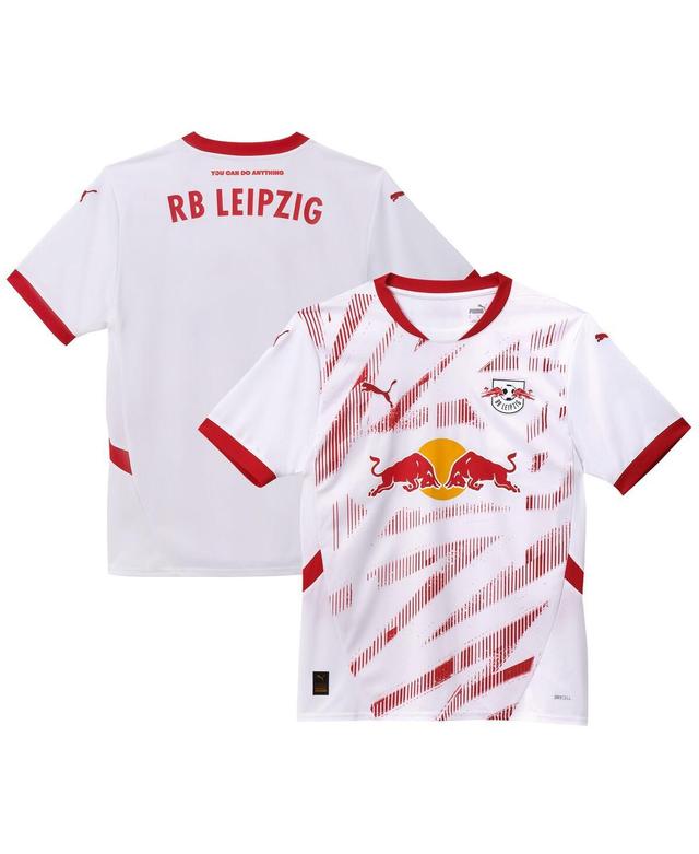 Puma Mens White Rb Leipzig 2024/25 Home Replica Jersey - White Product Image