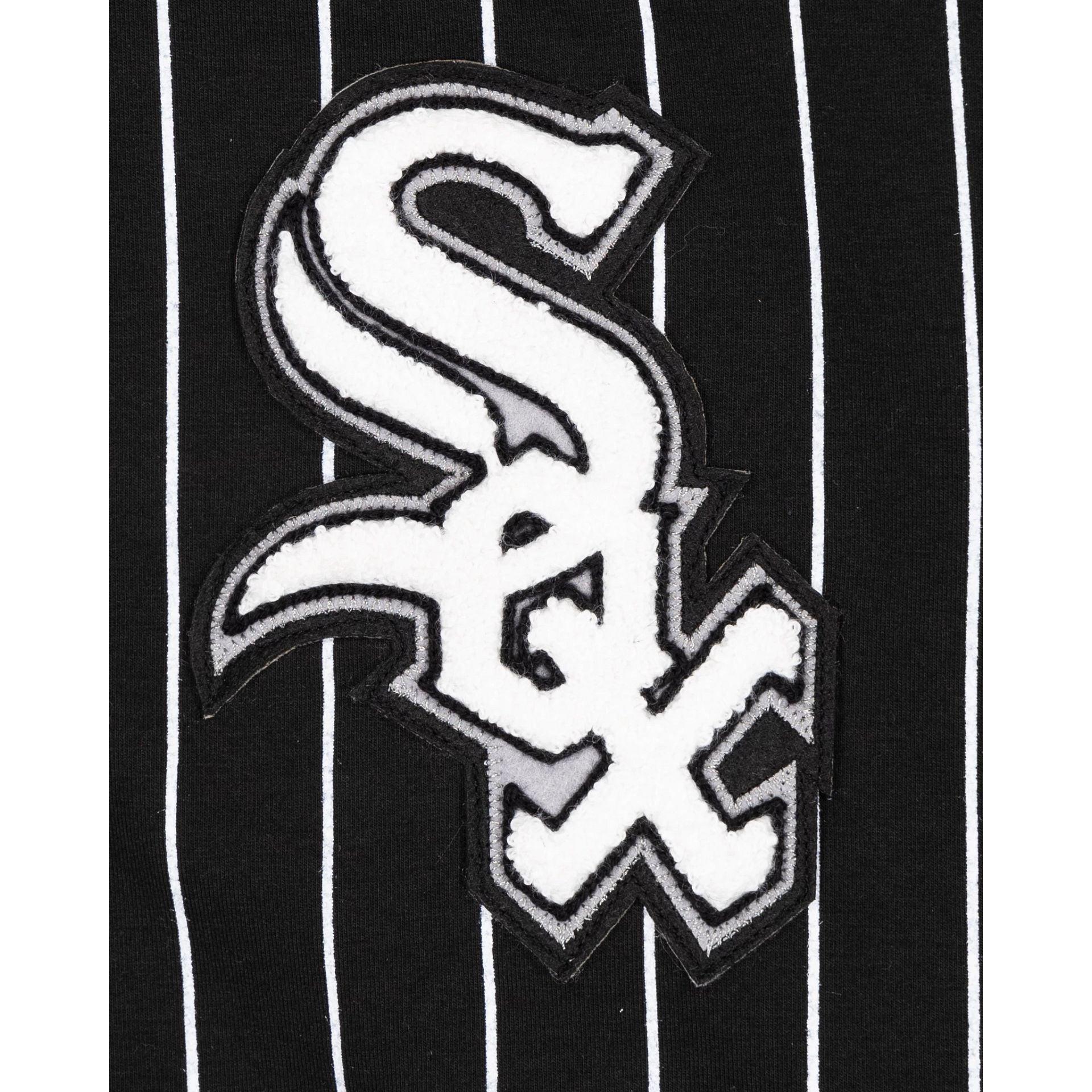 Chicago White Sox Logo Select Pinstripe Hoodie Male Product Image