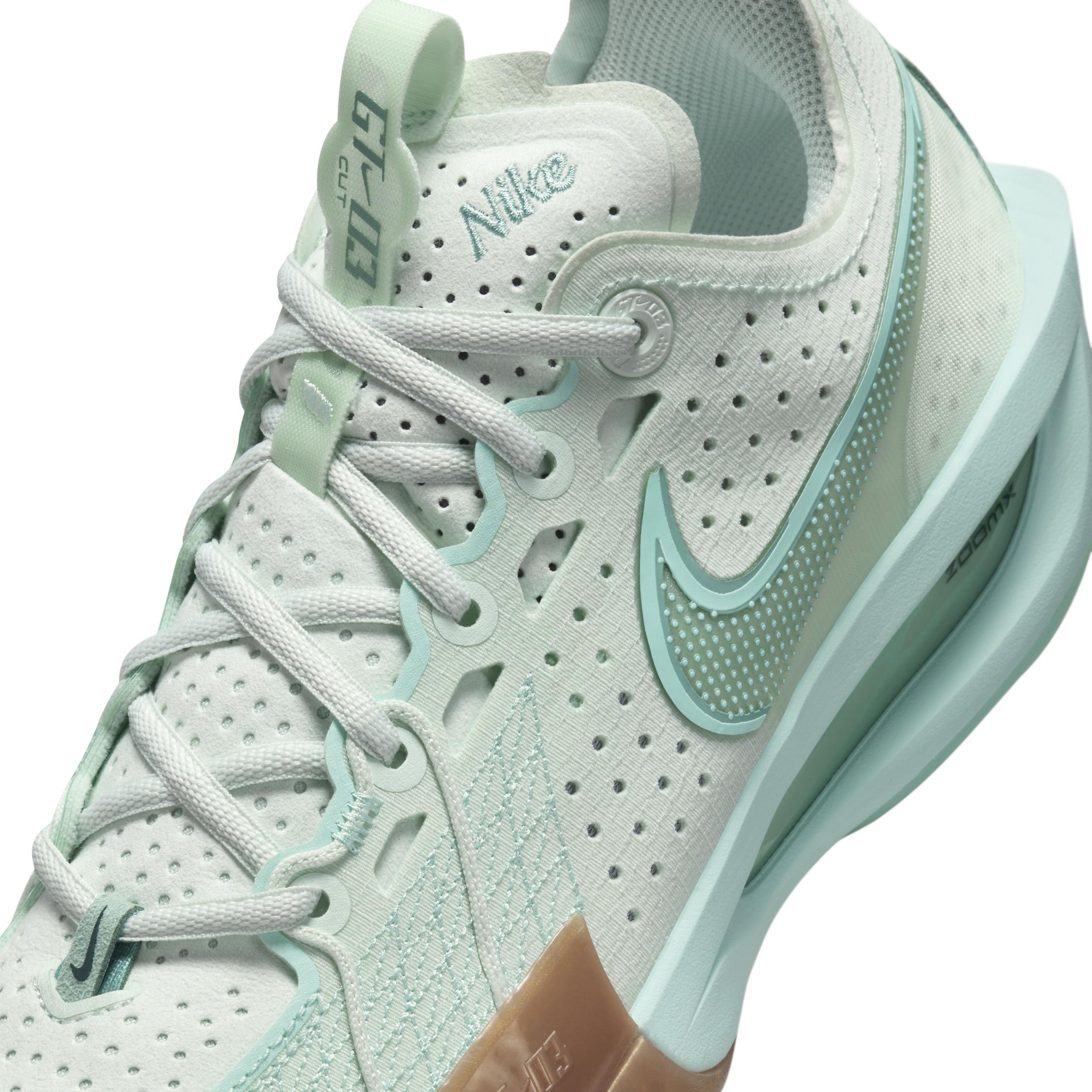 Nike Womens Nike G.T. Cut 3 CH - Womens Basketball Shoes Barely Green/Jade Ice Product Image