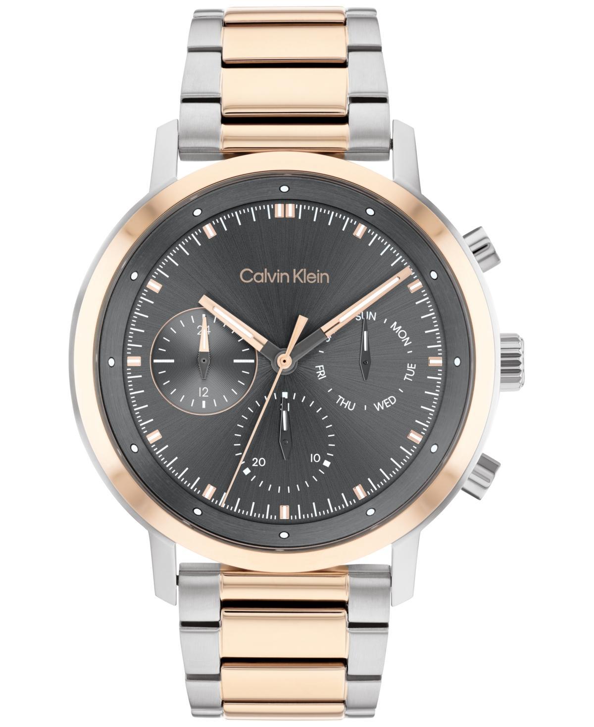 Calvin Klein Two-Tone Stainless Steel Bracelet Watch 44mm Product Image