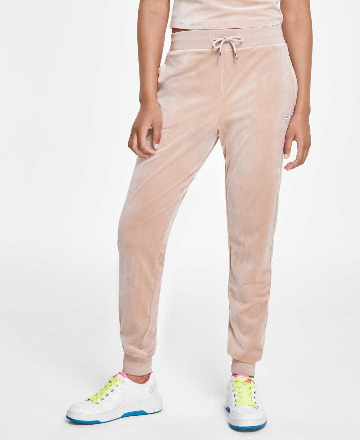 Guess Womens Couture High-Rise Pull-On Jogger Pants Product Image