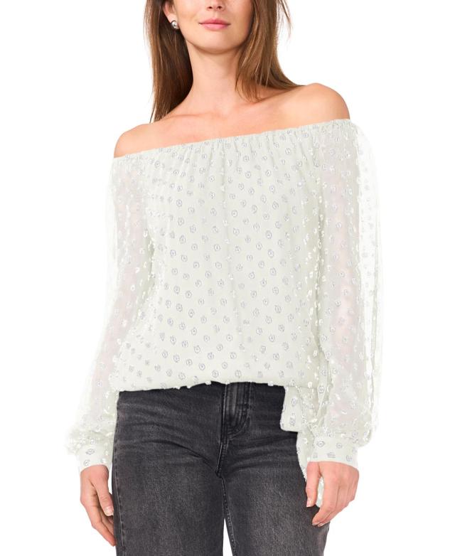 Vince Camuto Womens Shine Off-The-Shoulder Top Product Image