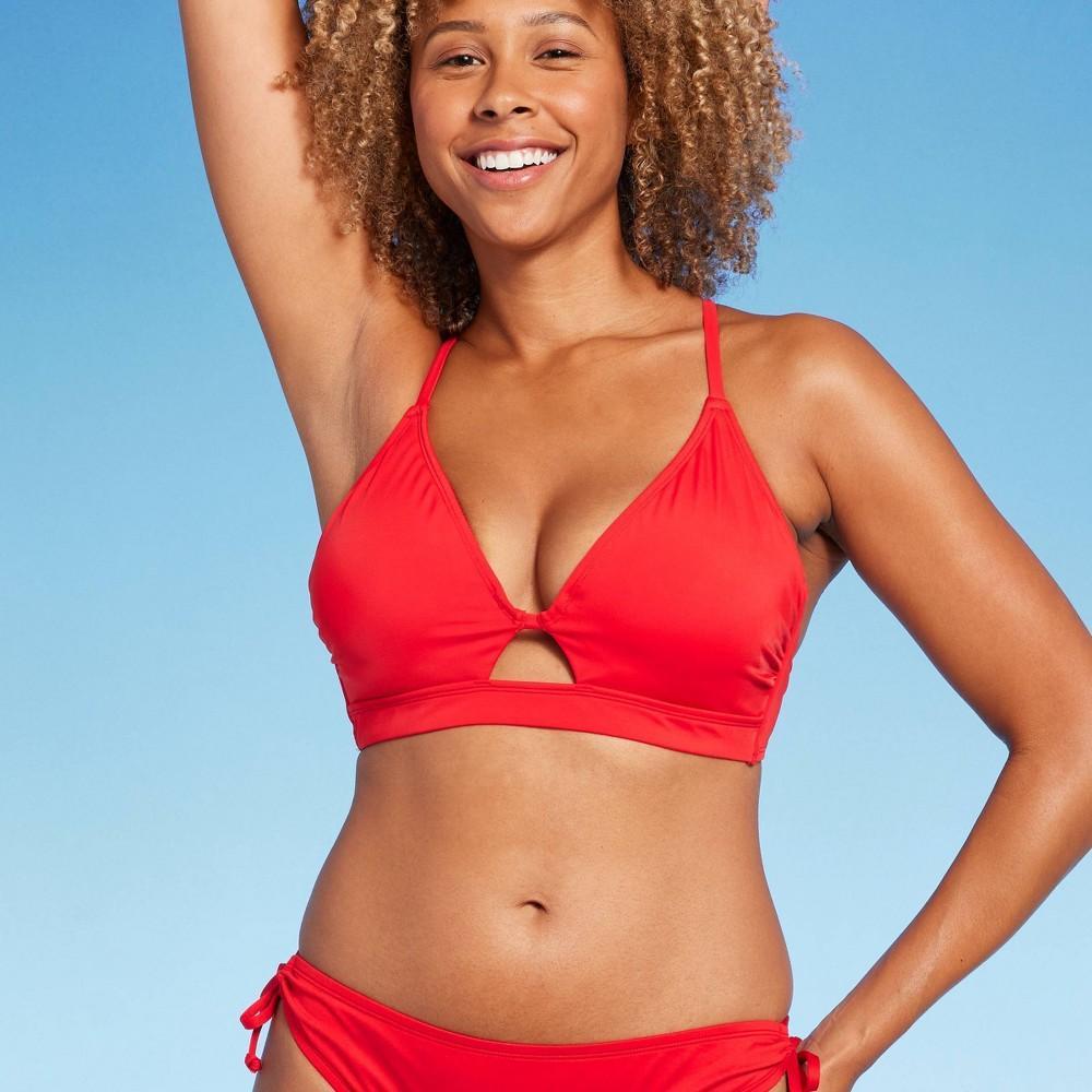 Womens Longline Keyhole Underwire Bikini Top - Shade & Shore Product Image