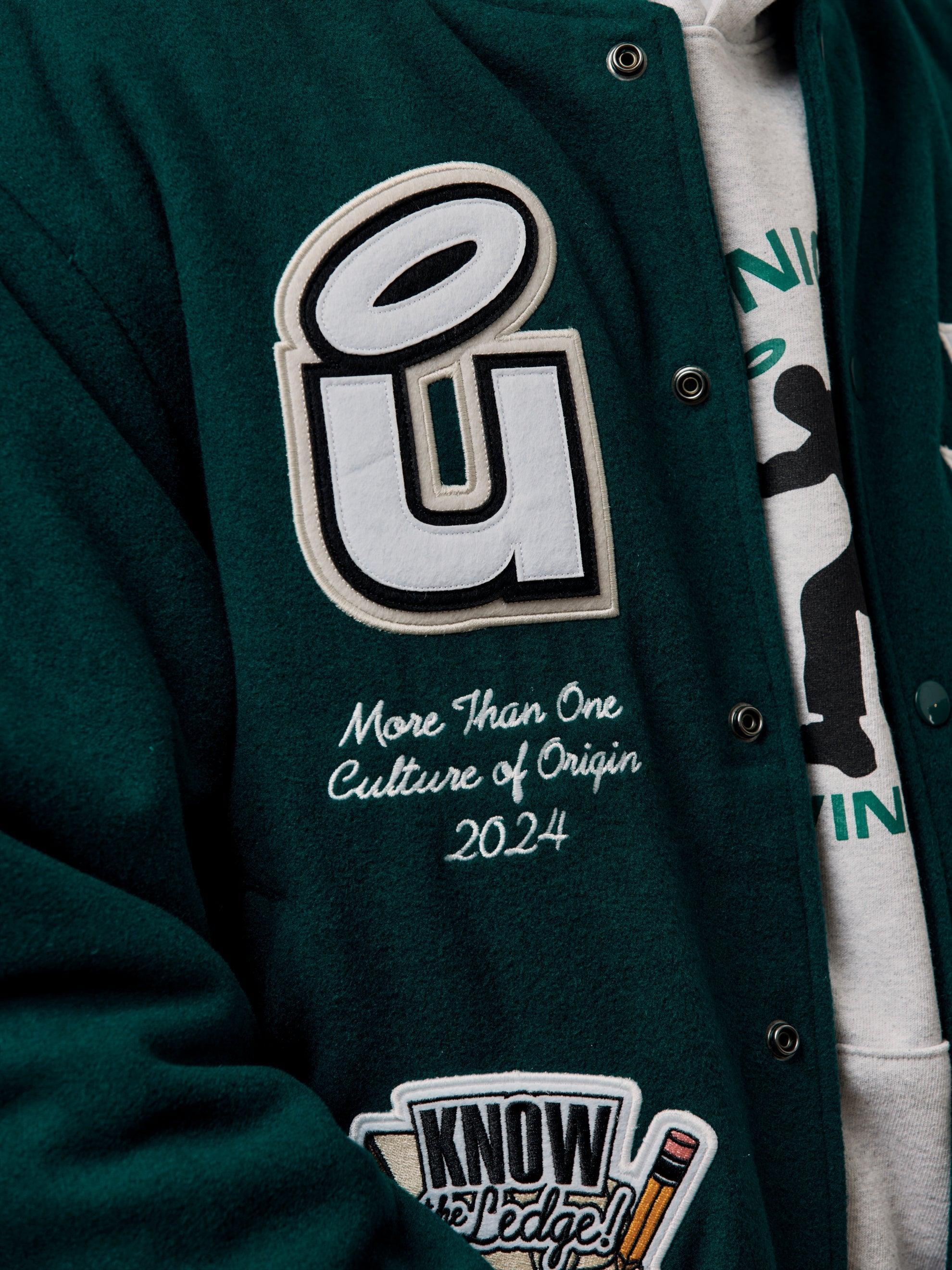 Divinities x Union Varsity Jacket (Dark Green) Product Image