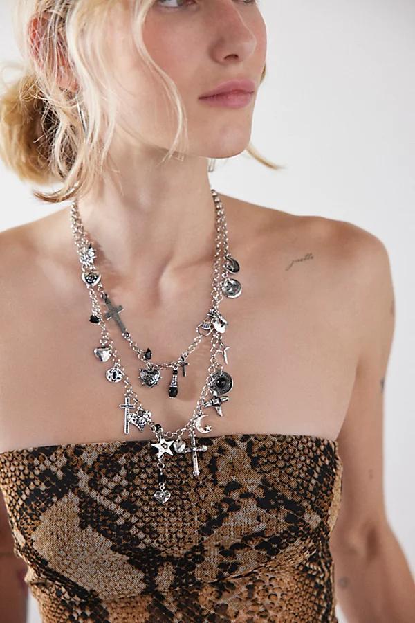 Micki Layering Charm Necklace Set Womens at Urban Outfitters Product Image