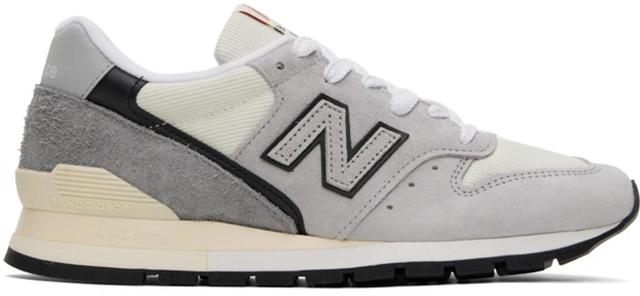 NEW BALANCE Gray Made In Usa 996 Sneakers In Grey Product Image