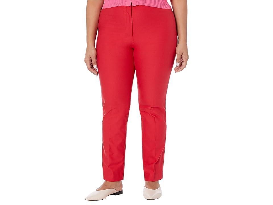 Elliott Lauren Como Stretch Cotton Front Pants with Hidden Elastic Women's Clothing product image