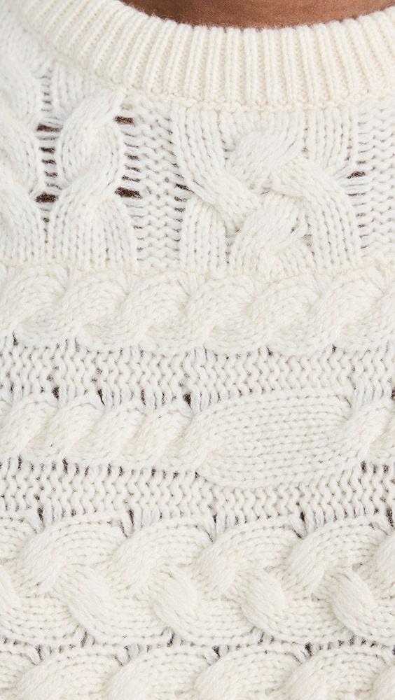 MOUSSY VINTAGE MV Cable Knitting Sweater | Shopbop Product Image