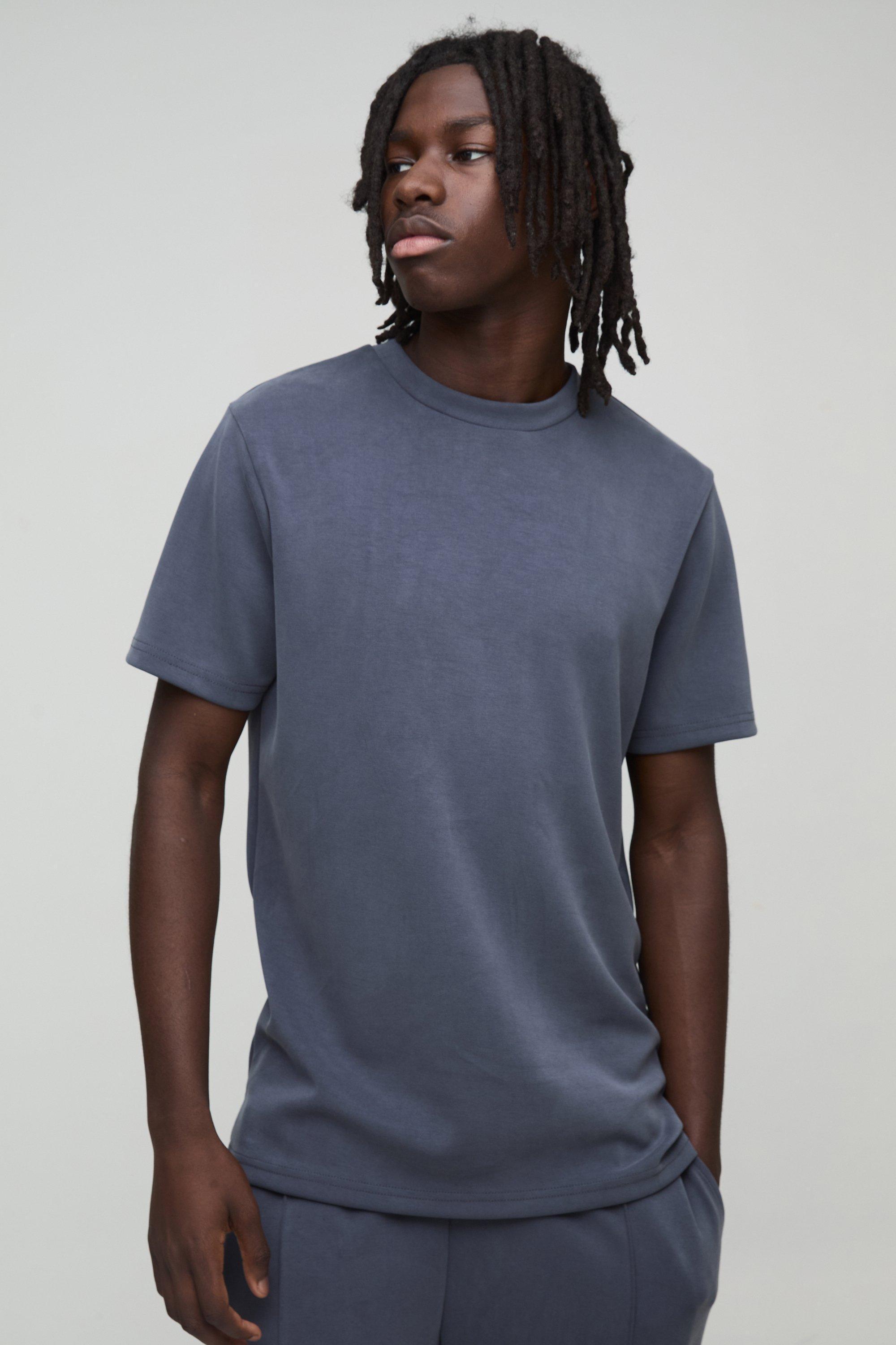 Slim Fit Soft Peached T-shirt | boohooMAN USA Product Image