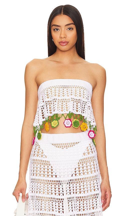 X Revolve Crochet Crop Top product image