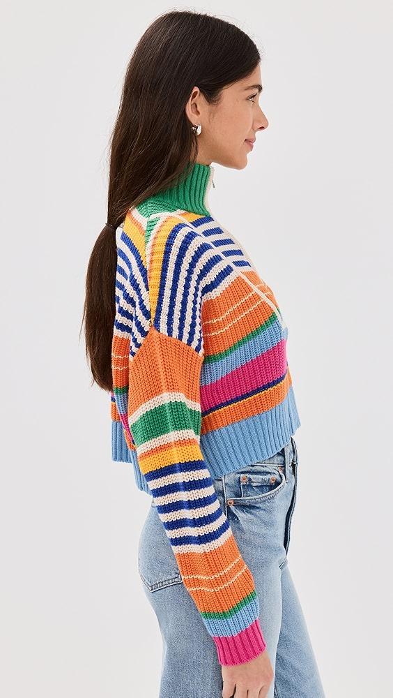 STAUD Cropped Hampton Sweater | Shopbop Product Image